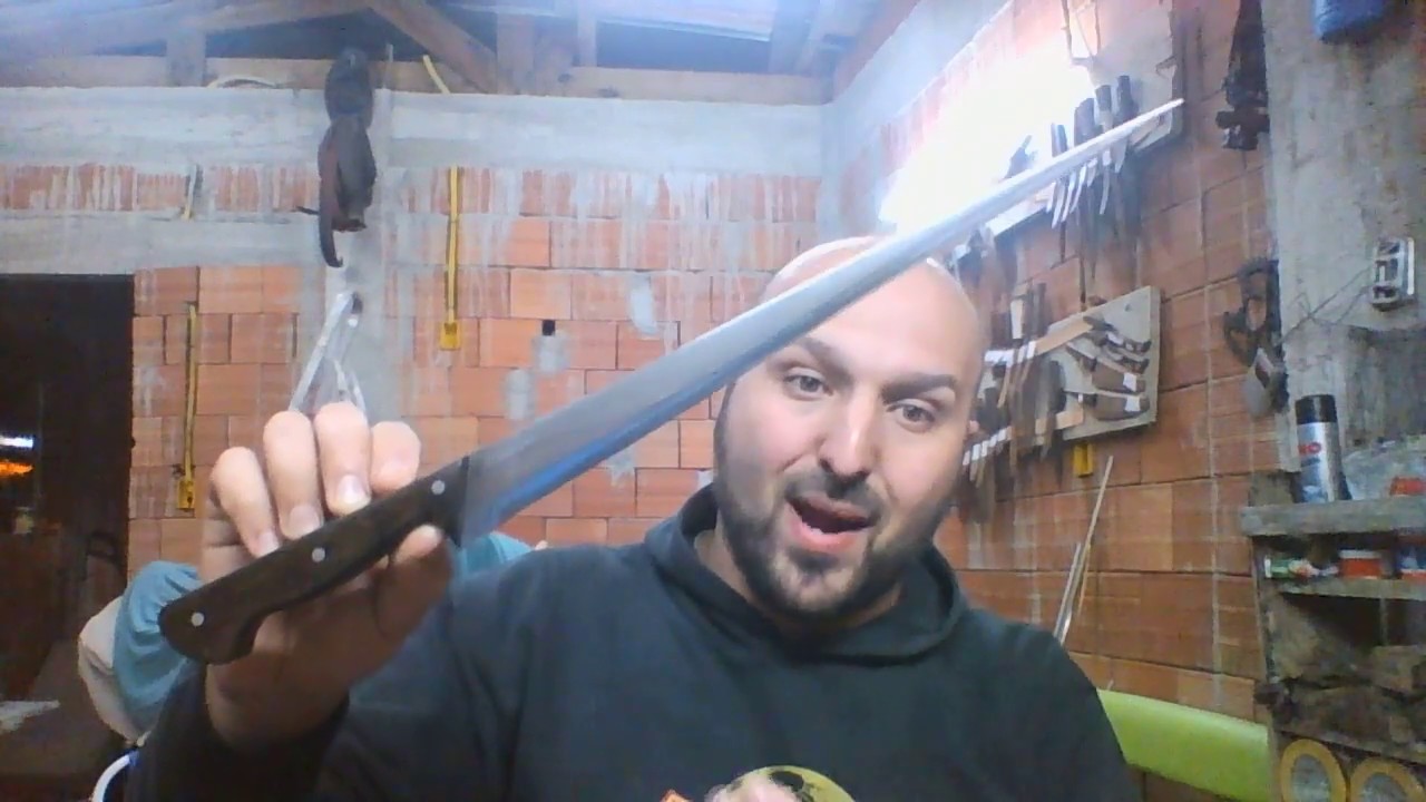 Modelo Língua de Chimango - Talhaço Facas Artesanais