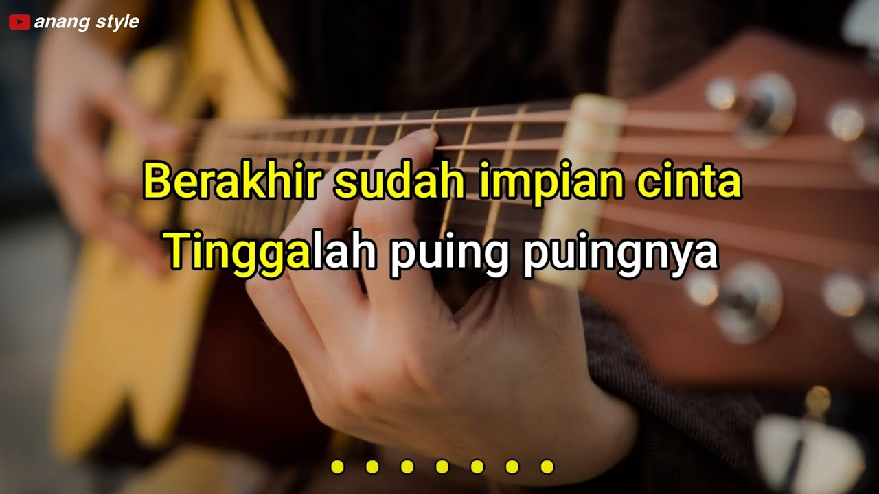Emas Hantaran - Arief & Yollanda || Karaoke Akustik
