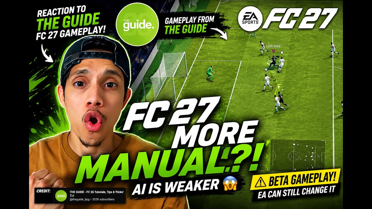 FC 27 Gameplay Looks GOOD&hellip; But Will EA Change It?