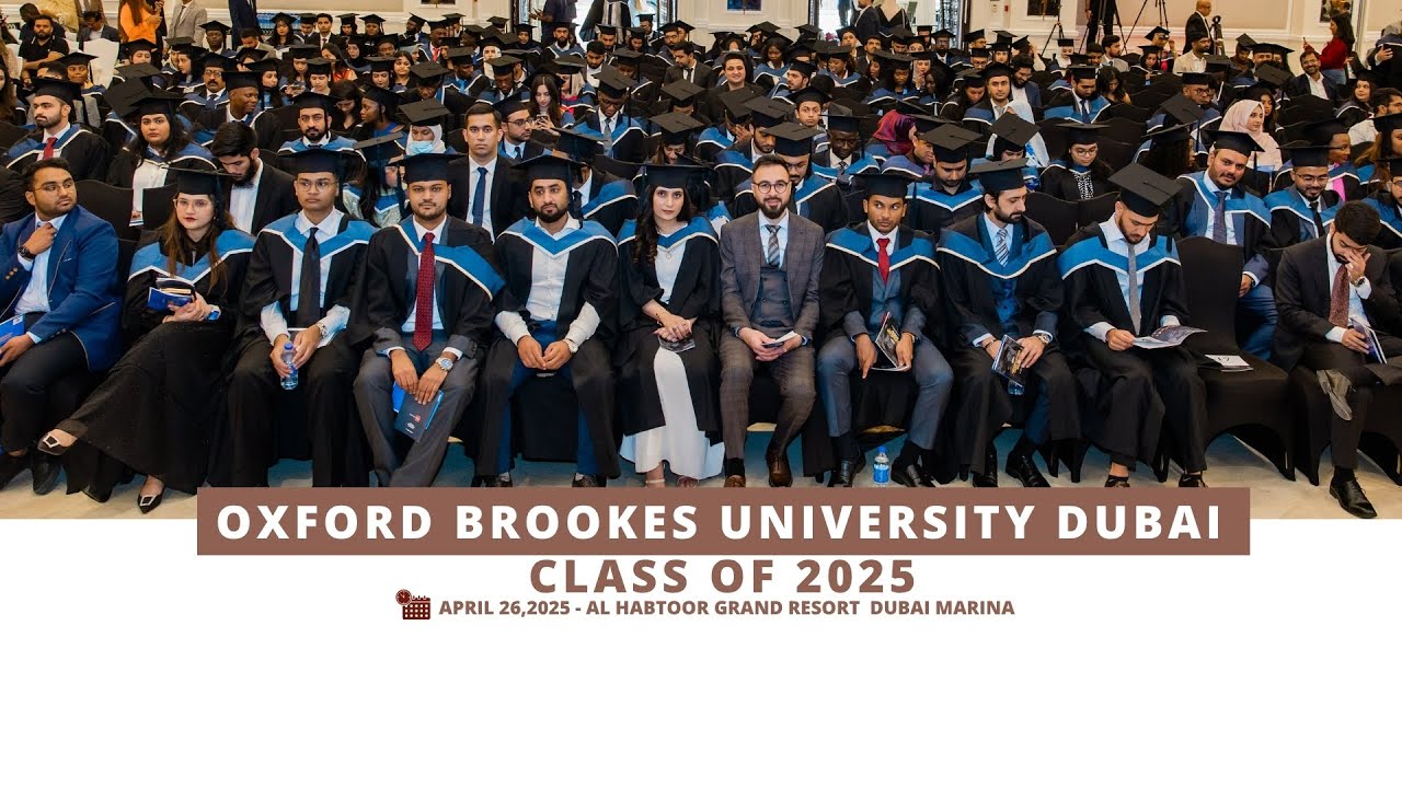 OXFORD BROOKES UNIVERSITY DUBAI GRADUATION | TEASER