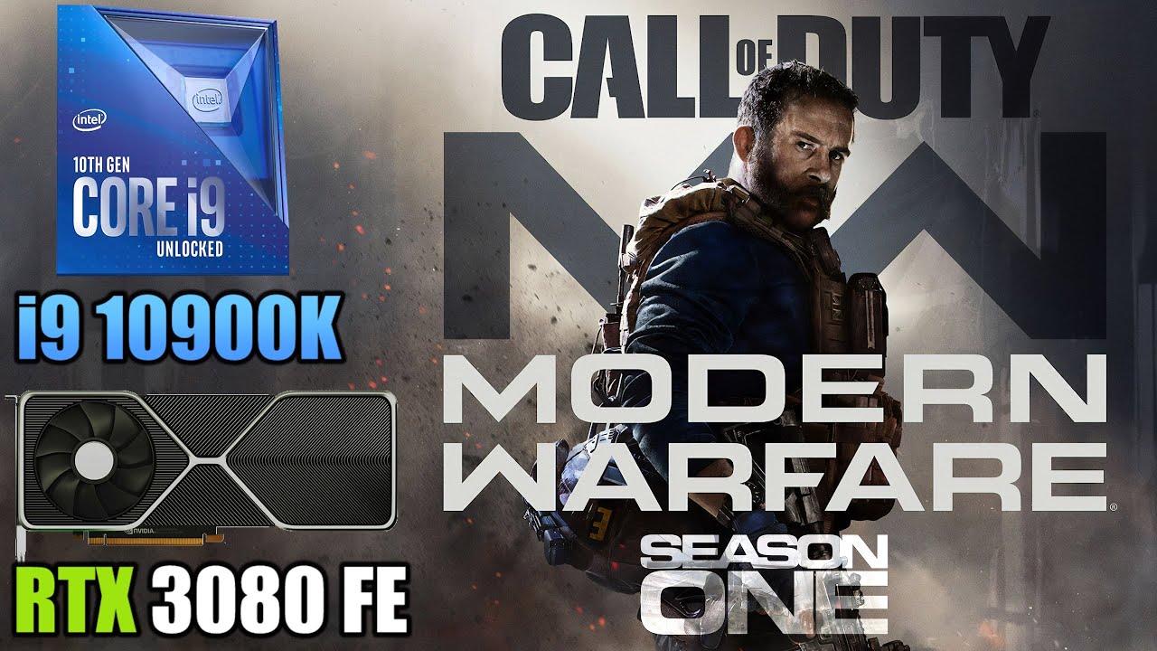 COD: Modern Warfare - RTX 3080 + i9 10900K - 1080p, 1440p & 4K - High & Low Settings - Season 1