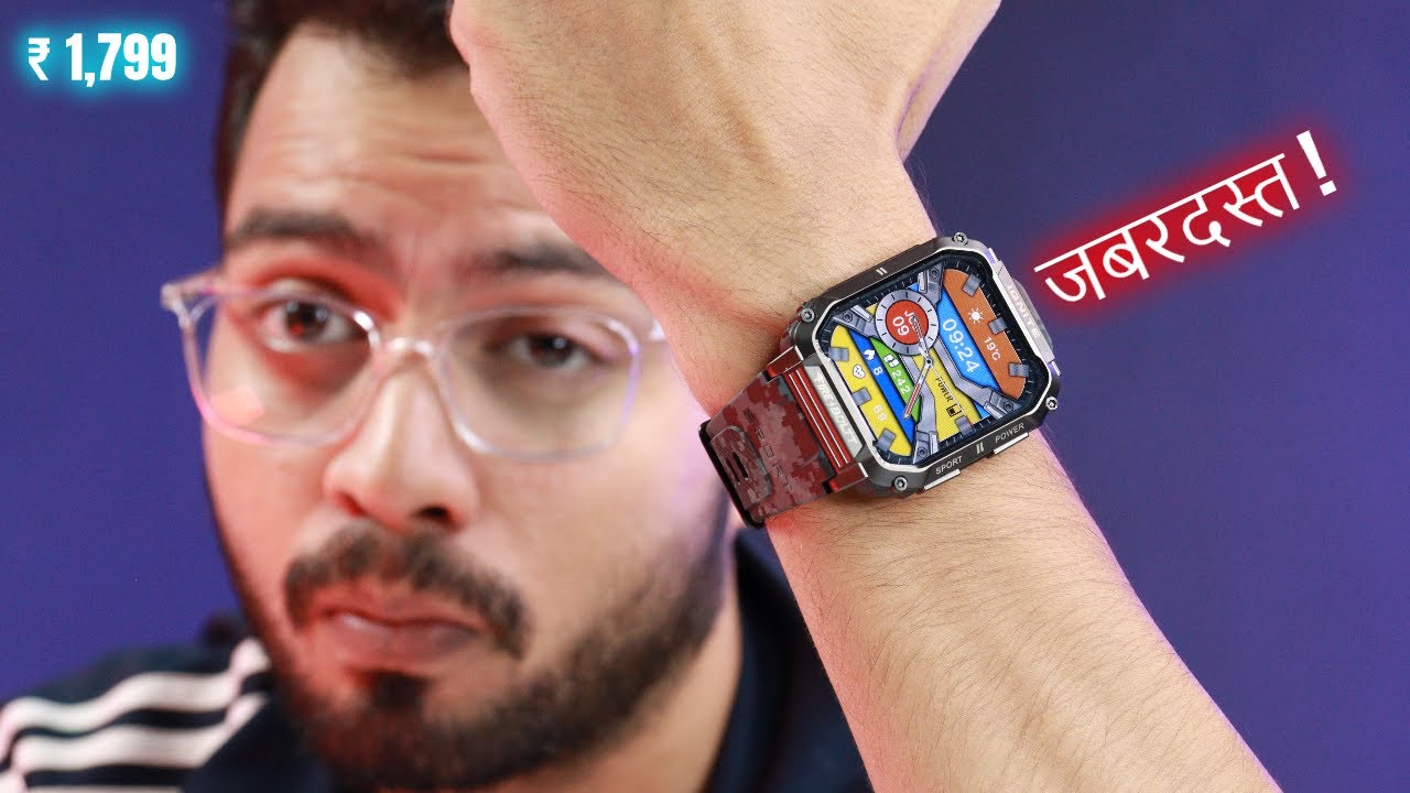 Fire Boltt Combat SmartWatch with Large Display & Rugged Outdoor Design Under Rs 2000