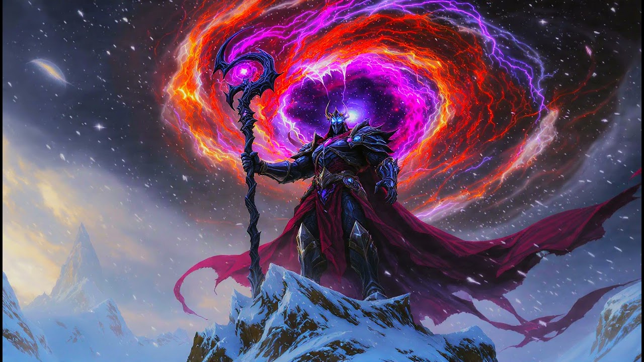 Deep Focus Music - Ancient Wizard in the Starry Library