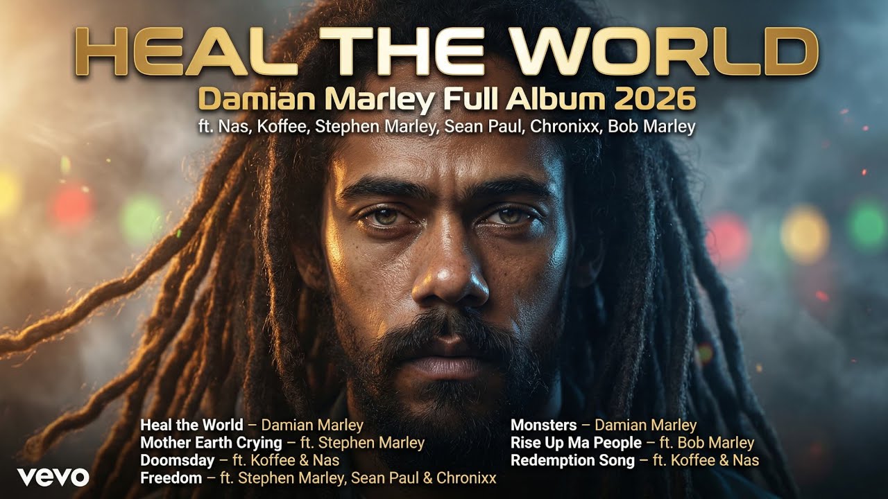 Damian Marley - Heal the World (New Album 2026) ft. Nas, Koffee & More