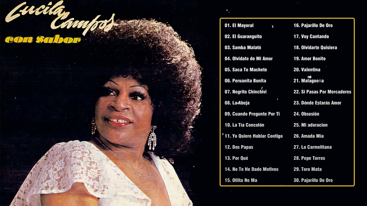 Lucila Campos Mix - 30 Grandes Exitos De Lucila Campos - M&uacute;sica Criolla Peruana