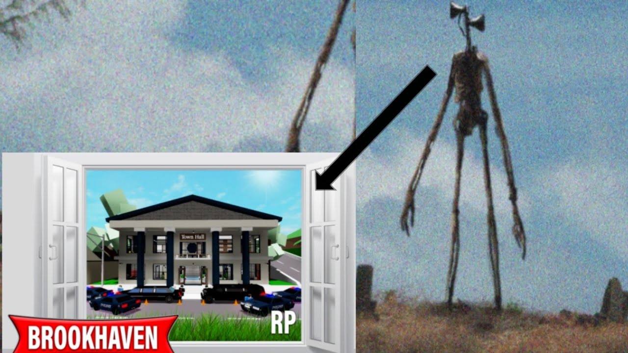 Siren head roblox brookhaven🏡RP (mini movie)​