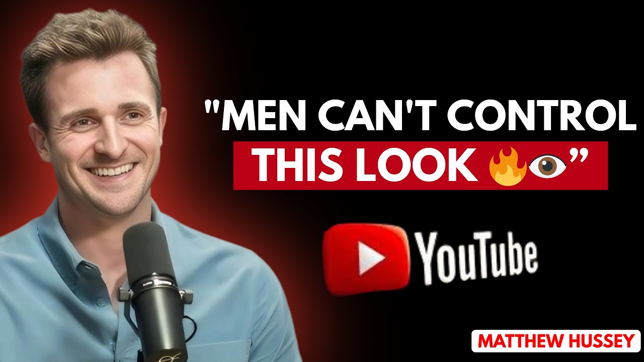 “The One Look Men Can’t Control When They’re Truly Attracted” | Matthew Hussey motivational 🔥👁️