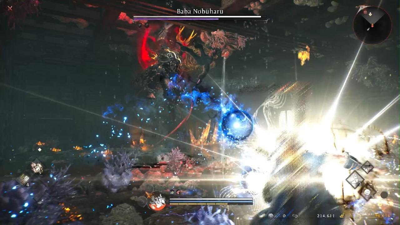 Nioh 3_Baba Nobuharu boss fight