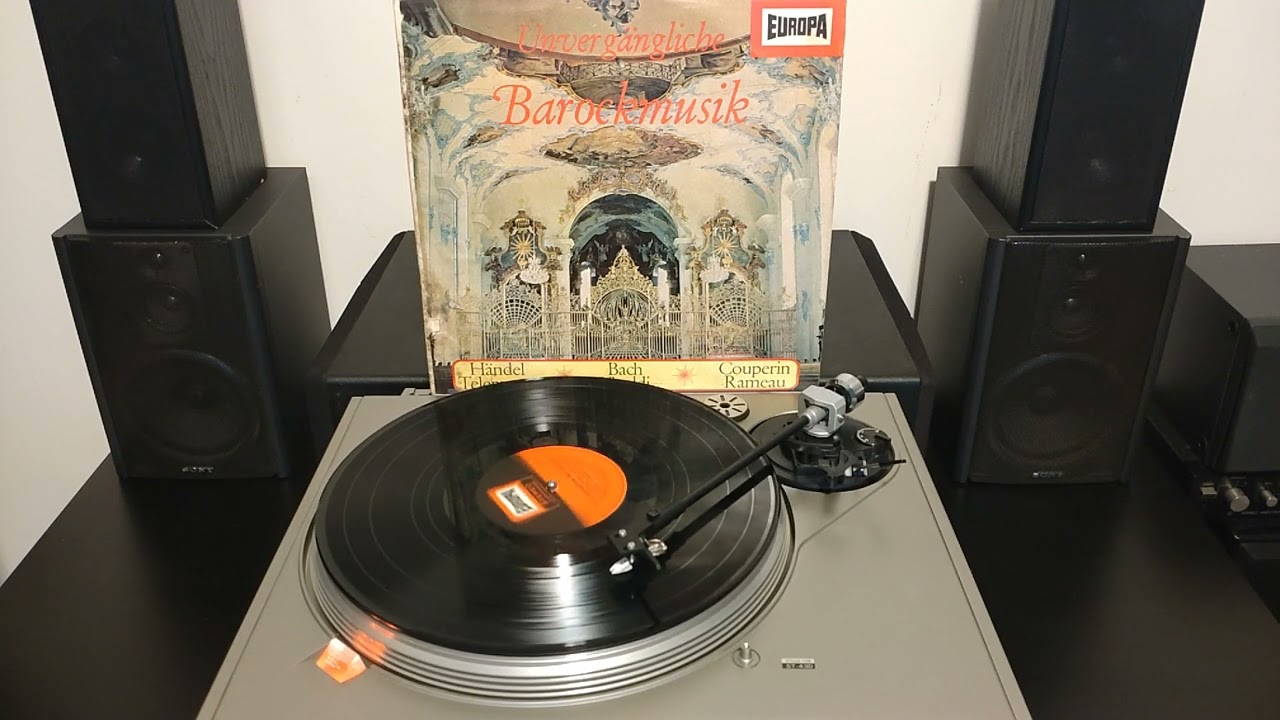 Immortal Baroque Music - Händel, Bach, Couperin, Telemann, Rameau - Unvergängliche Barockmusik Vinyl