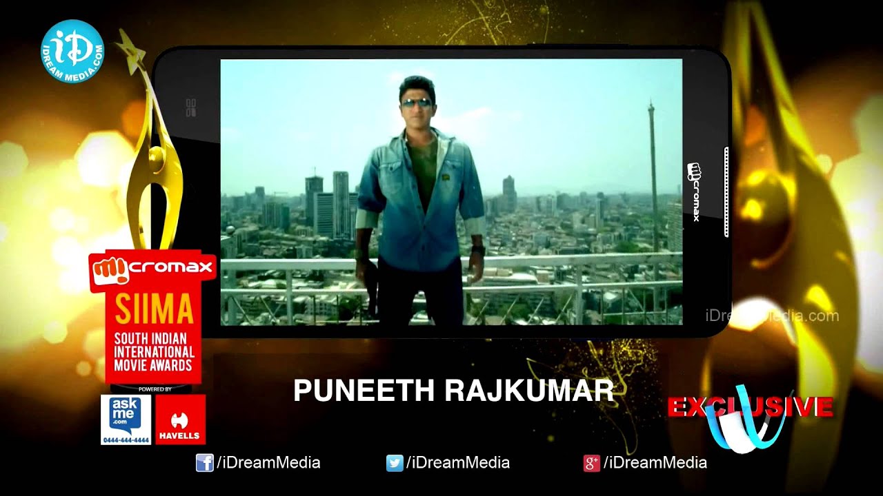 Puneeth Rajkumar - ' The Youth Icon of South Indian Cinema ' @ SIIMA 2014