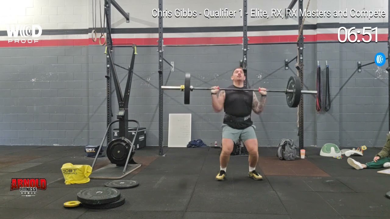 Chris gibbs Arnold fitness games 25.1 