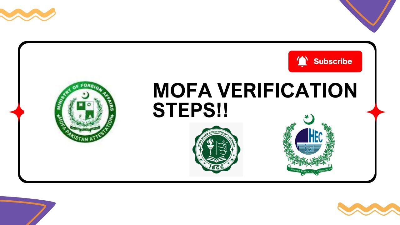 MOFA Attestation Process I MOFA Karachi Attestation Steps I How to Attest Documents from MOFA