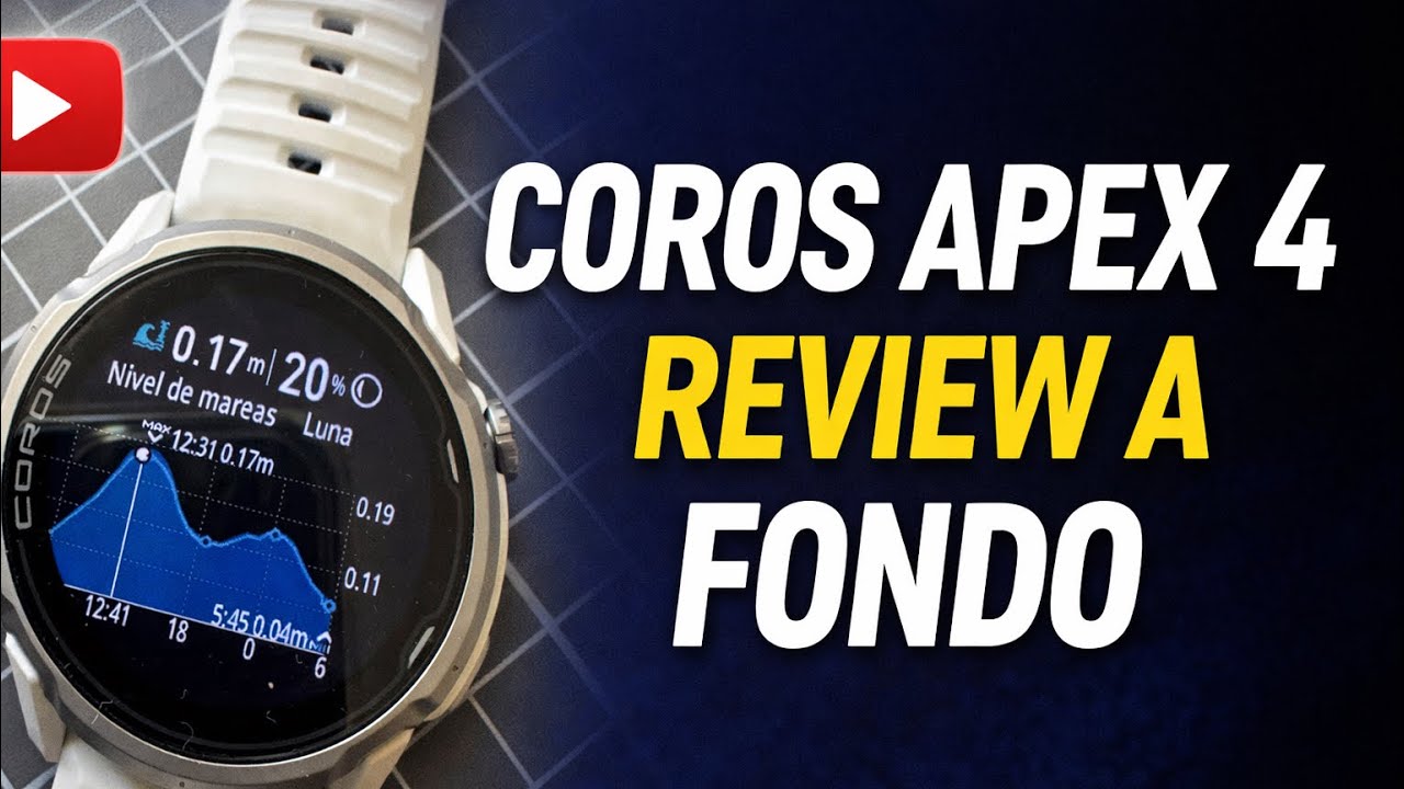 COROS APEX 4 REVIEW en español 🧭 ¿Merece realmente la pena?