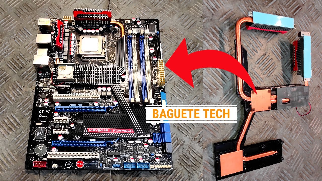 RESTAURO PLACA MÃE ASUS MAXIMUS II FORMULA LGA 775