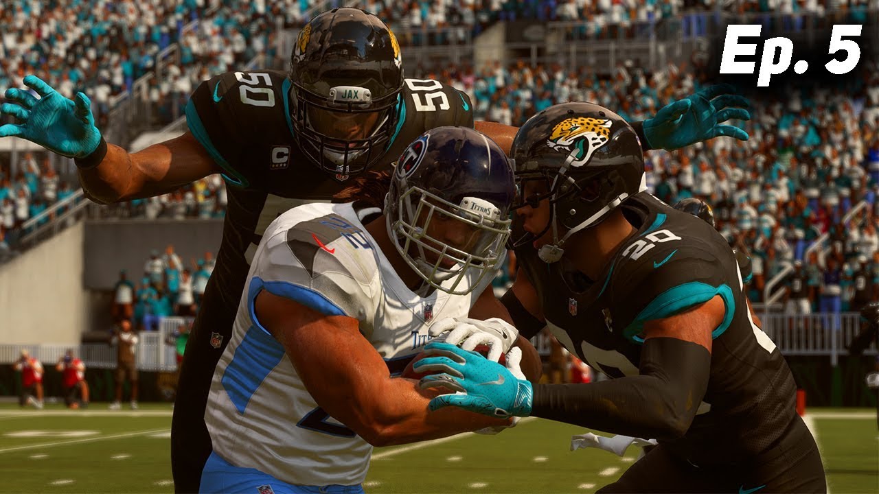 Time Runs Out -Tennessee Titans Madden 19 PC Franchise Mode 4K | Ep 5 vs Jaguars
