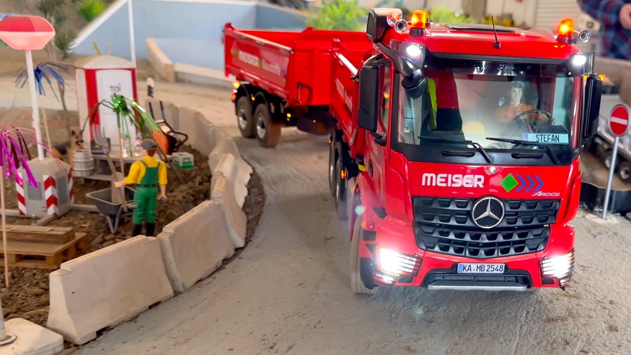 AMAZING RC Trucks seen at a Truck-Parcours in Germany !!