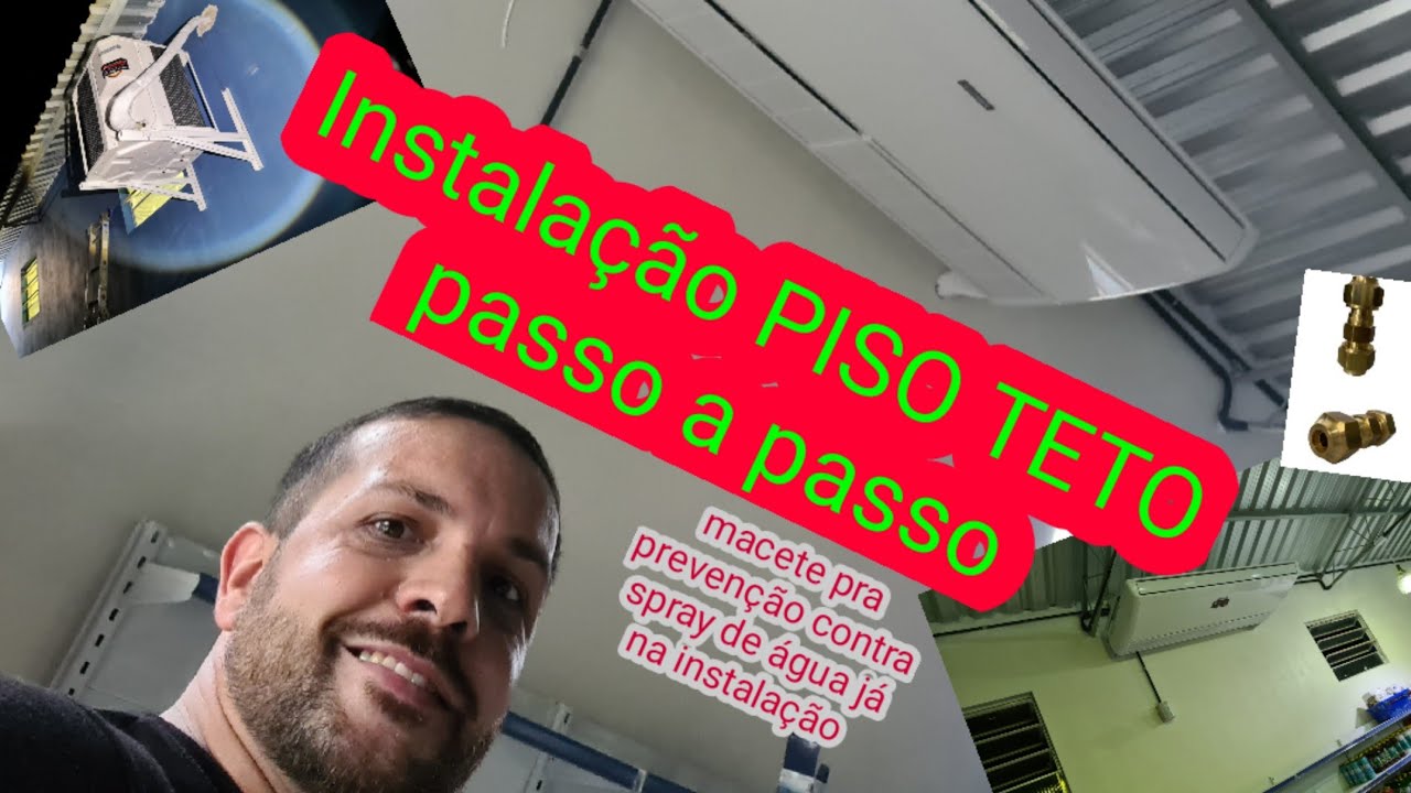 PISO TETO : Instalação passo a passo e macetes para evitar retorno de água ou 