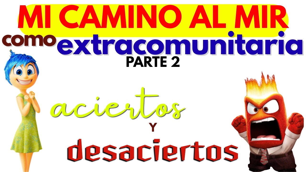 storytime de MI CAMINO al MIR 2026 como extracomunitaria (pt 2): aciertos y desaciertos