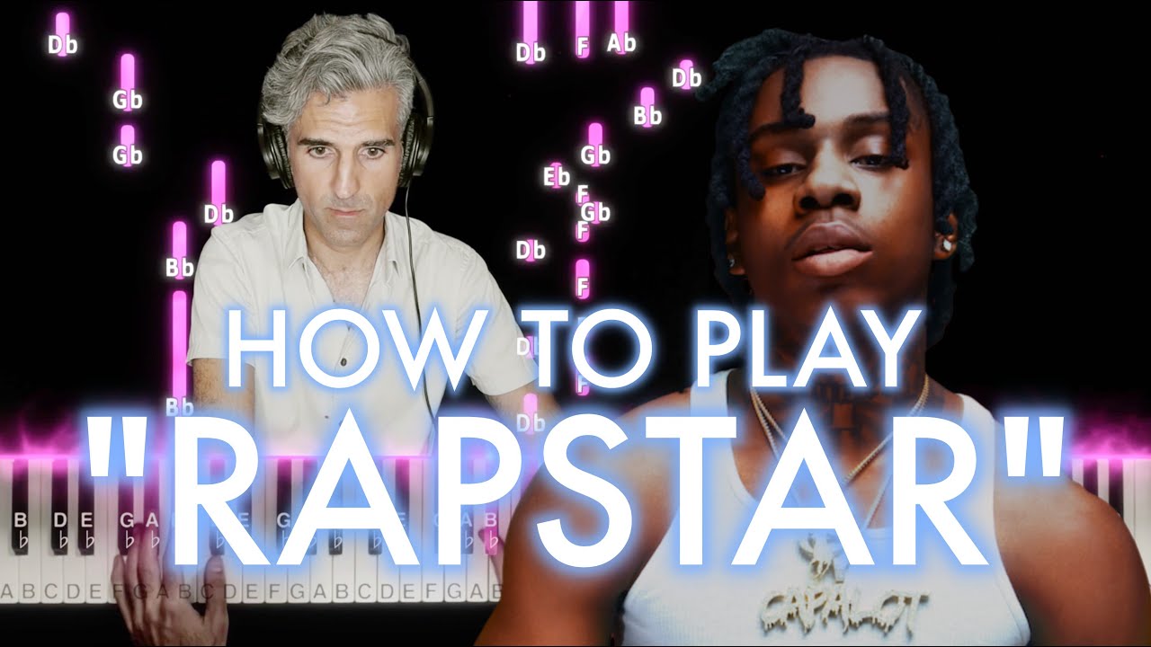 RAPSTAR piano tutorial (Polo G) | COMPLETE Tutorial | Sheet Music | Chords | copped a bmw