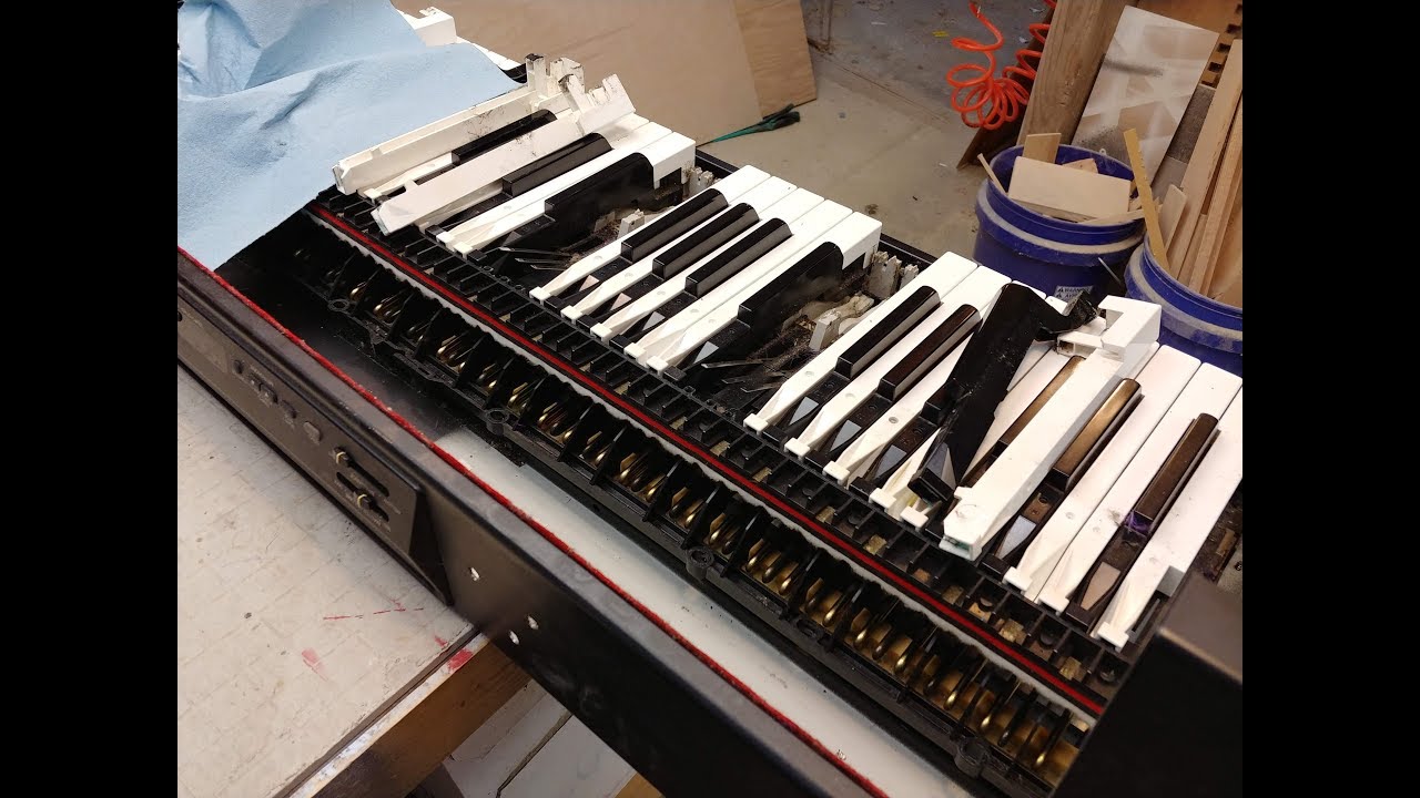 Quick repair for Yamaha keyboards/stage pianos with GH (GHE) action