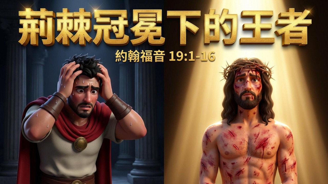 荊棘冠冕下的王者｜祂為何選擇沈默承受？｜約翰福音19:1-16｜Bible Stories Alive 聖經故事屋