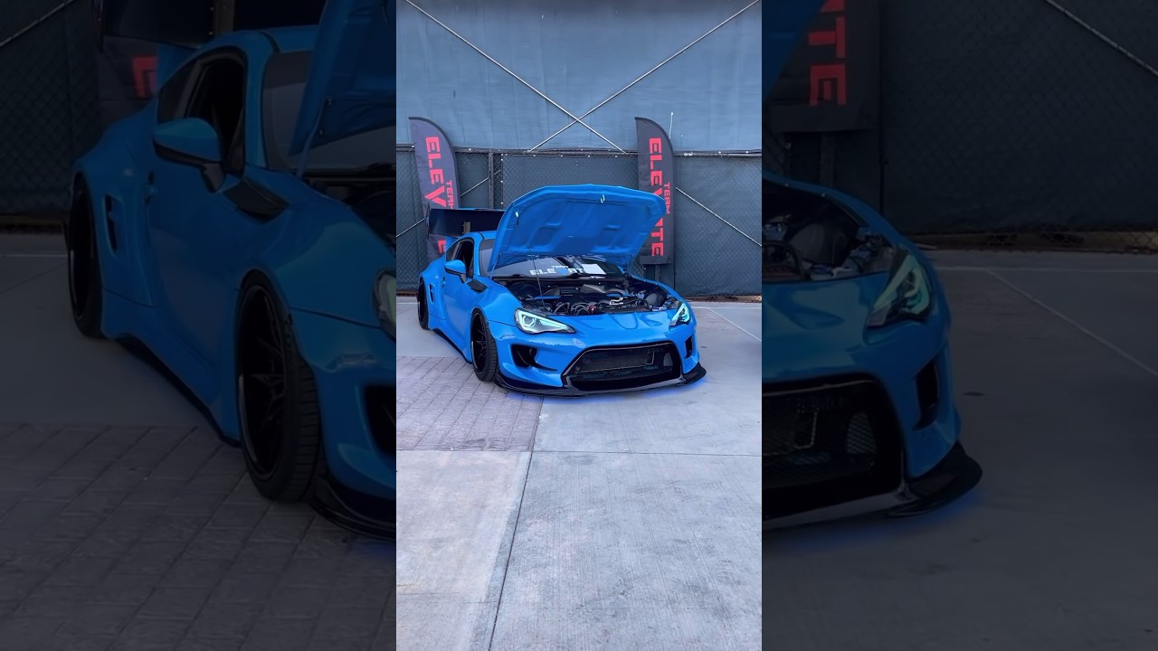 BEST WIDEBODY FRS robot craftsman Bodykit 🔥 #brz #frs #gt86 #toyota