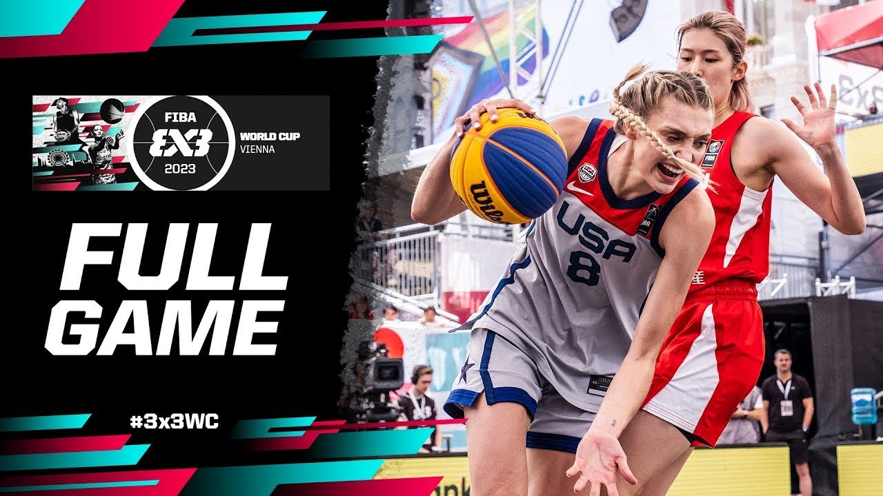 USA 🇺🇸 vs Japan 🇯🇵 | Women Knockouts | Full Game | FIBA 3x3 World Cup 2023 | 3x3 Basketball