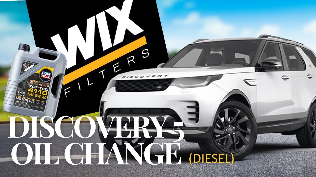 Discovery 5 Diesel - Quick and EASY Oil change [LR5 DIY] #landrover #discovery5 #landroverdiscovery