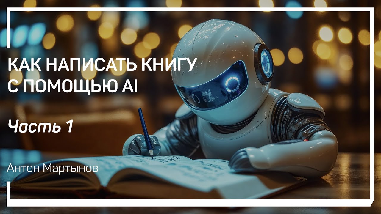 Инструментарий. Как написать книгу с помощью AI. Антон Мартынов