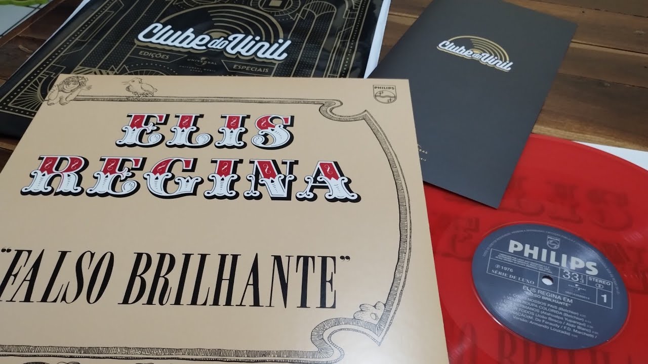 Clube do Vinil n° 10 - Elis Regina: Falso Brilhante (1976) - Reedição Unboxing