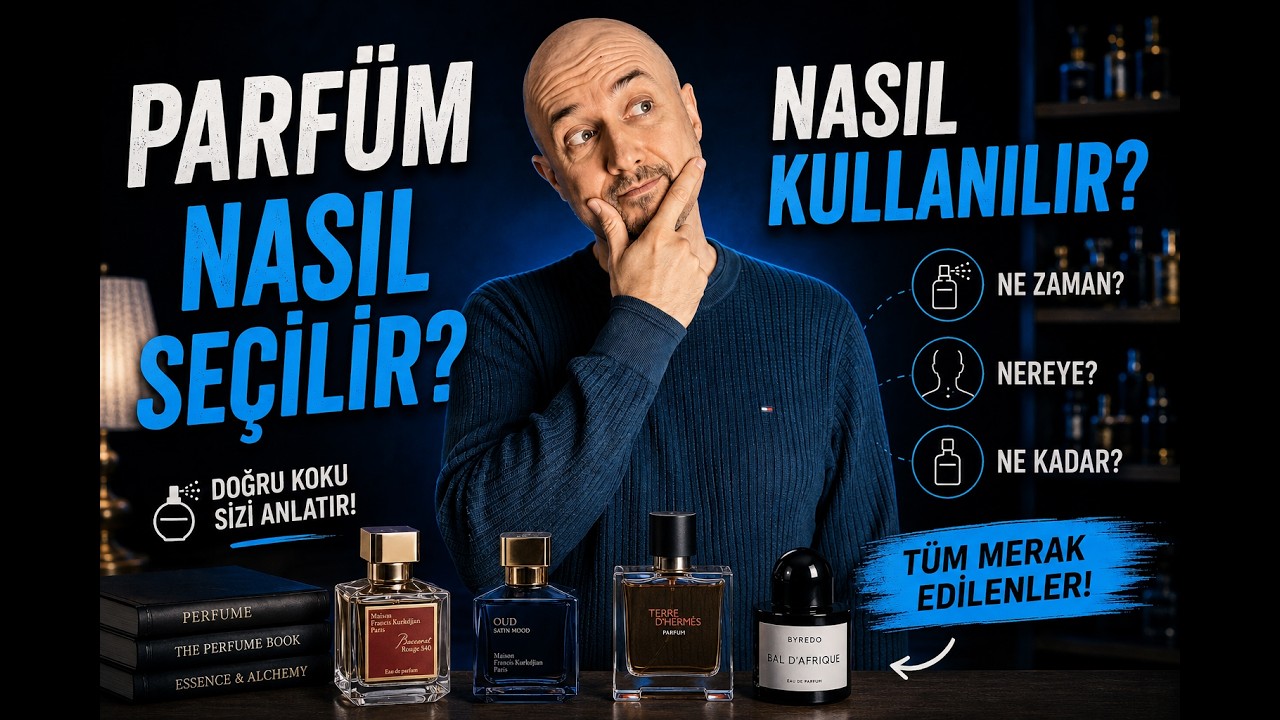 PARFÜM NASIL SEÇİLİR, NASIL KULLANILIR? TÜM MERAK EDİLENLER!