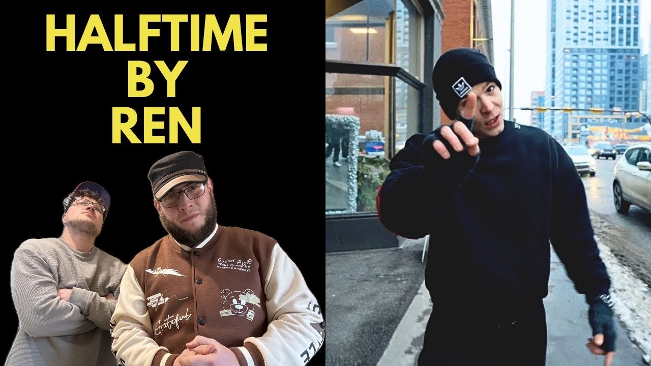HALFTIME (NAS RETAKE) - REN (UK Independent Artists React) REN BACK WITH THE BARZ!!