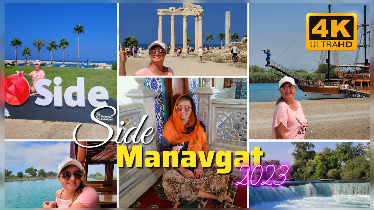 Side i rejs po rzece Manavgat 4K (2023)