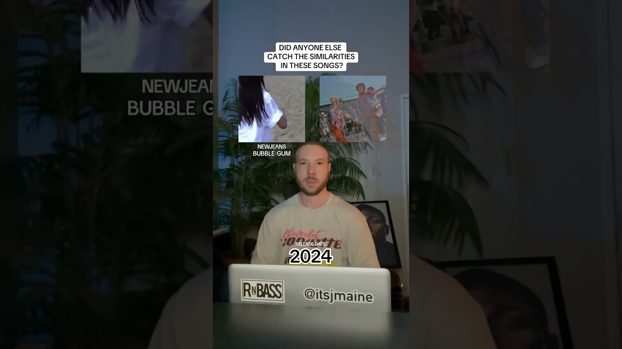 Does NewJeans &ldquo;Bubble Gum&rdquo; Sound Similar To This Travis Japan Song? #shorts