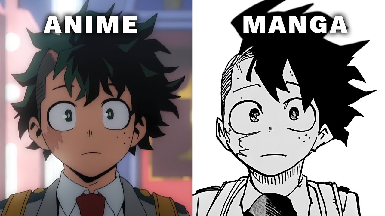 Anime VS Manga - My Hero Academia Final Season Episode 9