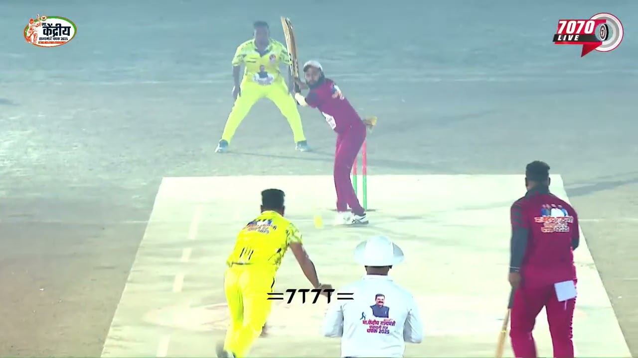 GORSAI B VS NANDKAR MATCH AT  KENDRIYA RAJYA MANTRI CHASHAK 2025 MANKOLI