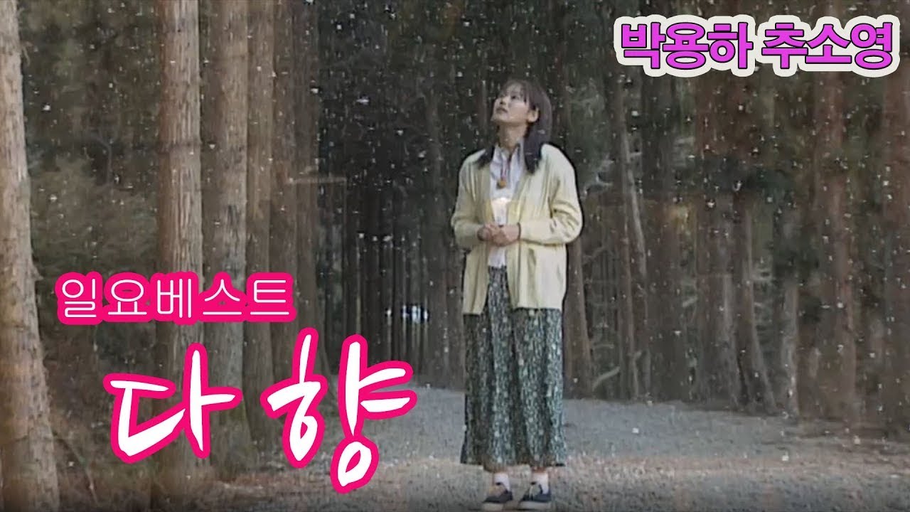 일요베스트 다향 / 극본 진수완 ㅣ 박용하 추소영 김영애 (일요베스트) [추억의 영상] KBS 2000.4.2 방송