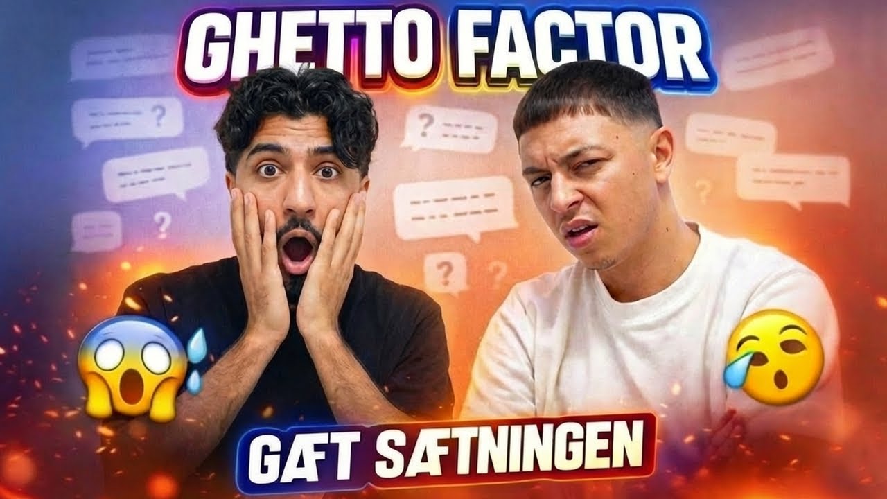 Ghettofactor Gæt sætningen  (med straf)