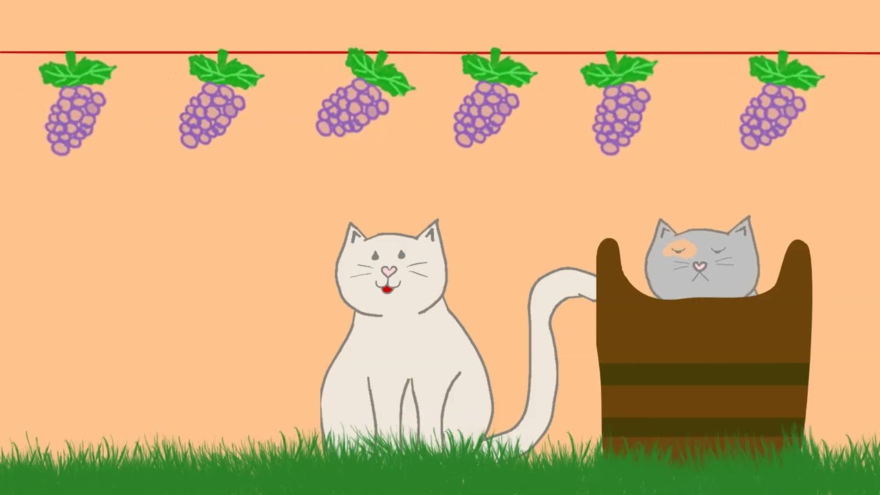The grape rips (&Eacute;rik a szőlő) Hungarian folk song cat meow cover