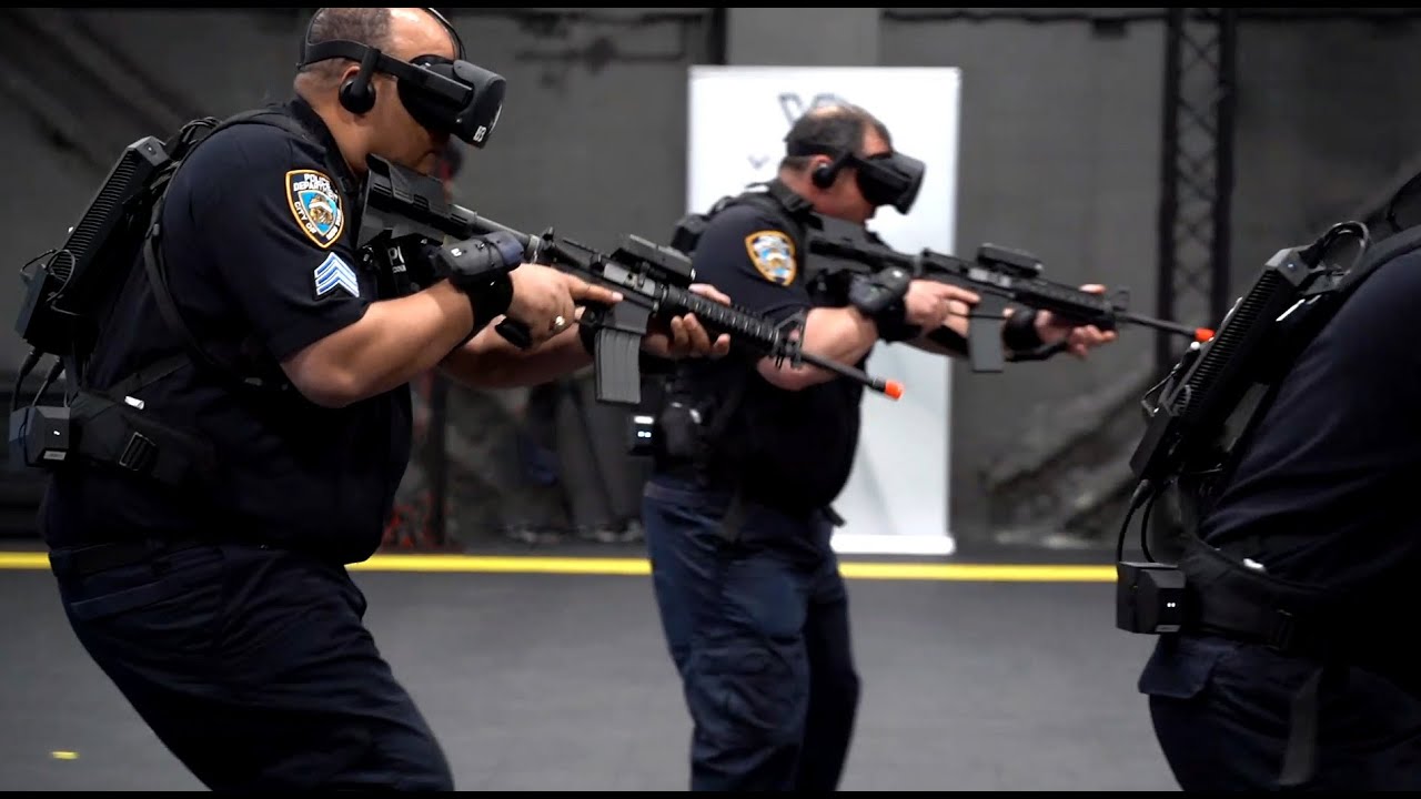 V-Armed Fully Immersive Simulator