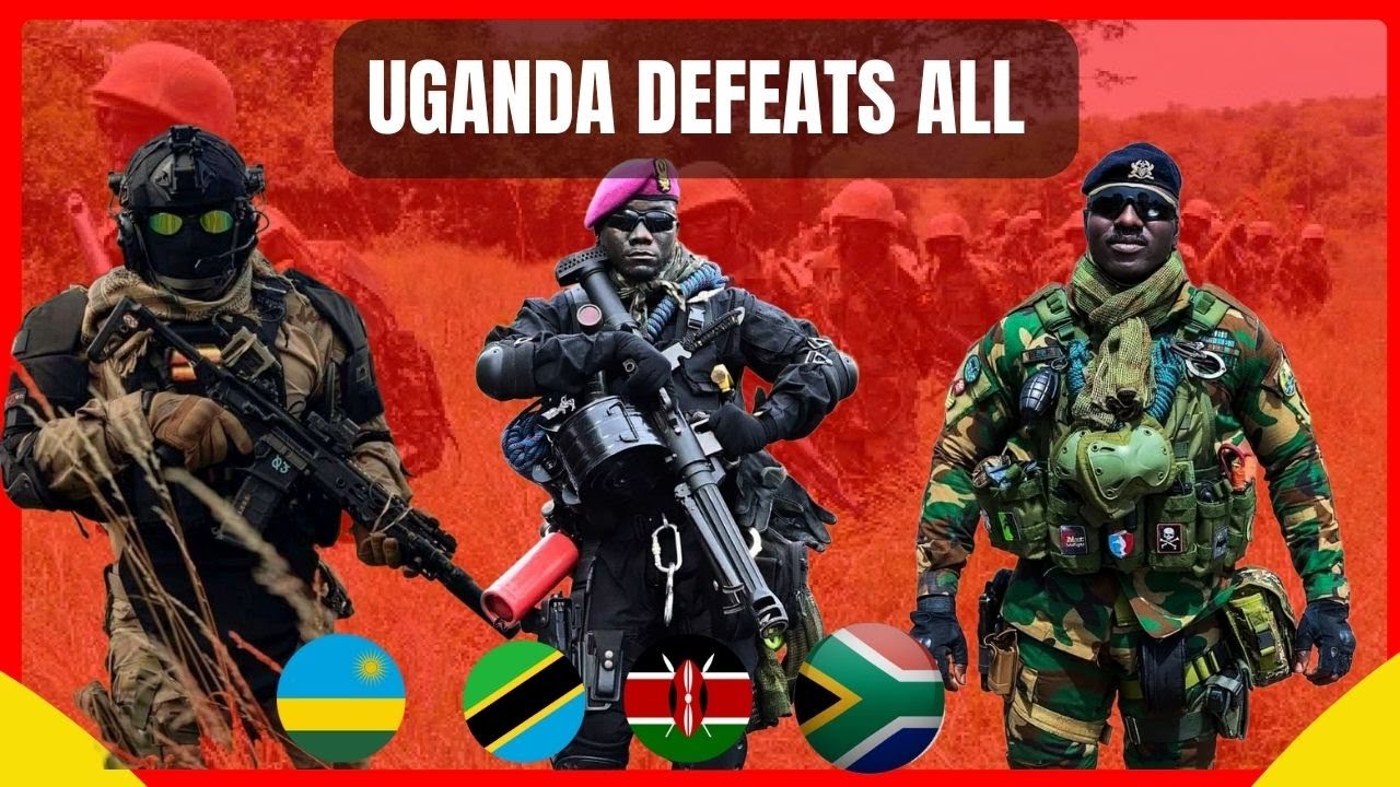 COUNTRIES THAT UGANDA CAN DEFEAT IN WAR WITH EASE.