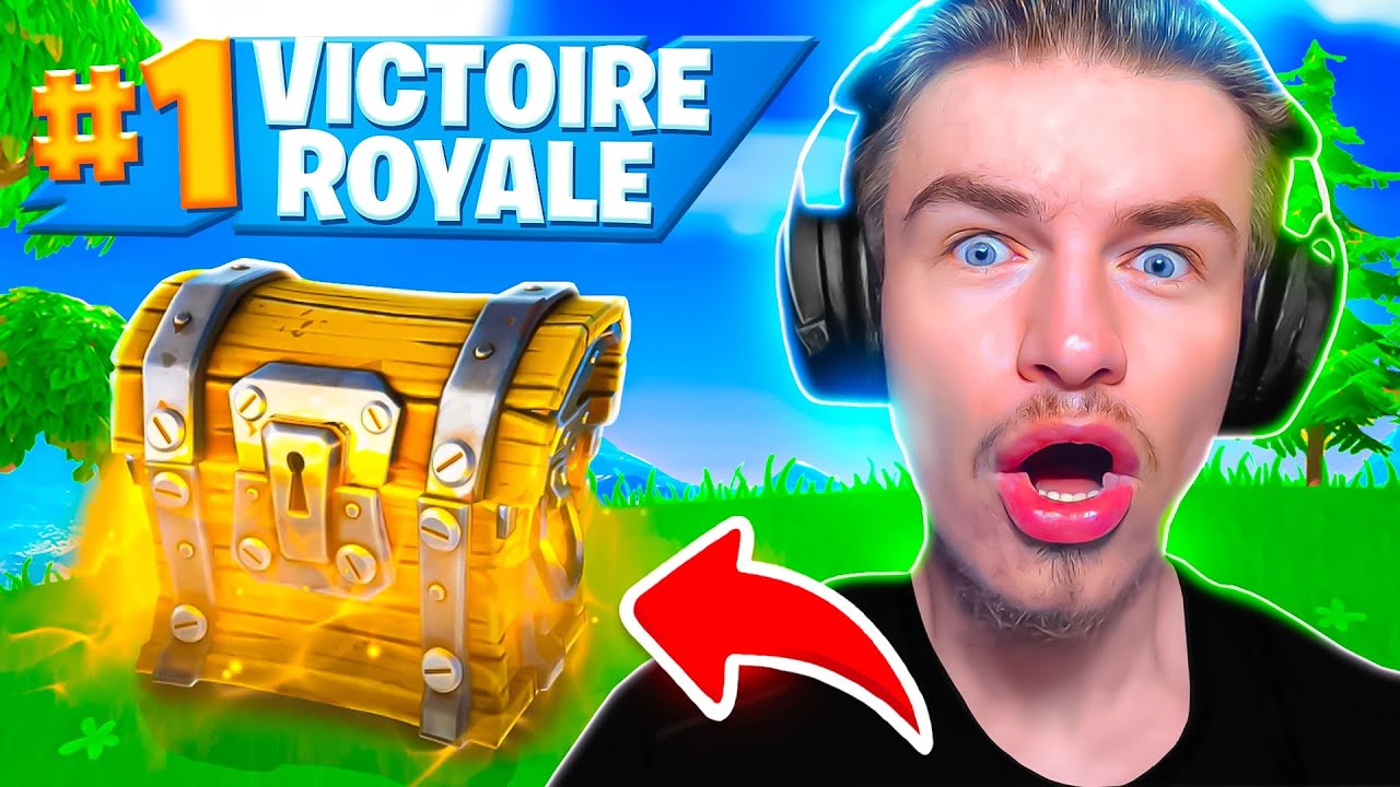 Faire TOP 1 avec UN SEUL COFFRE (j'ai eu la meilleure arme 🤣)