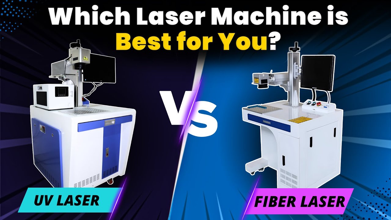 Fiber laser marking machine vs UV laser marking machine