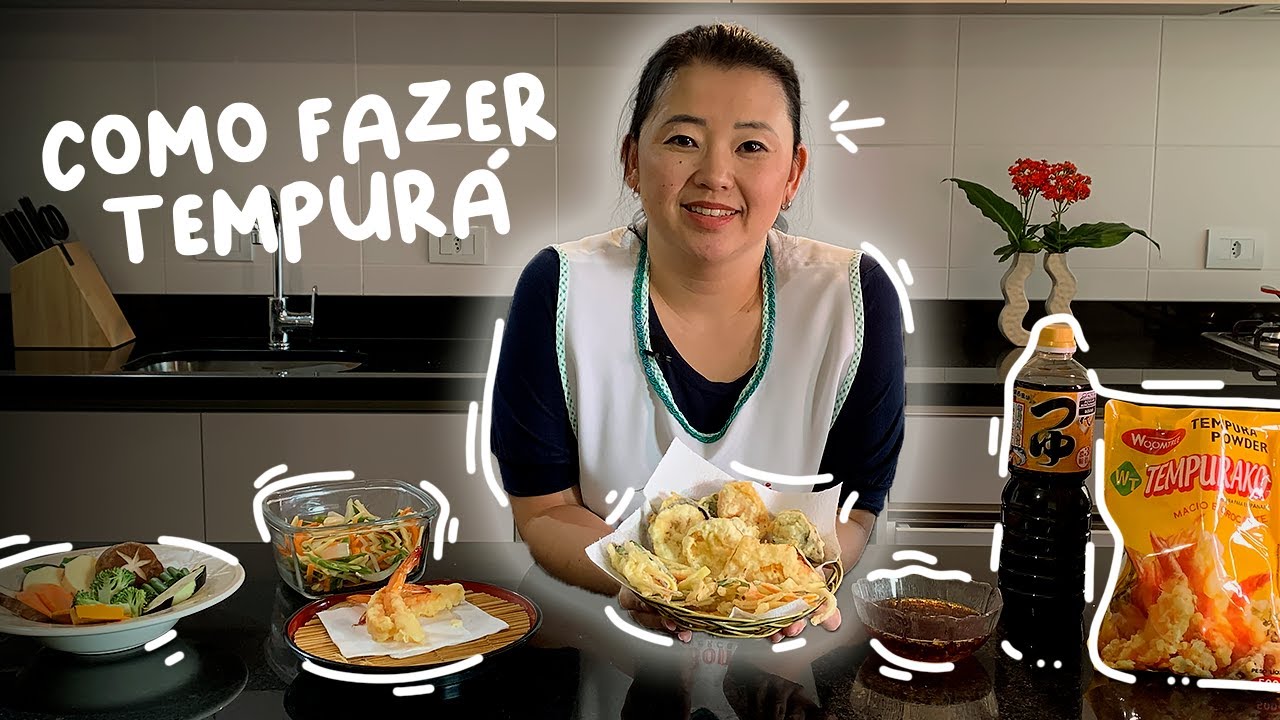 RECEITA FÁCIL DE TEMPURÁ │ Como fazer tempurá de legumes e tempurá de camarão │ Bonsai Mercearia