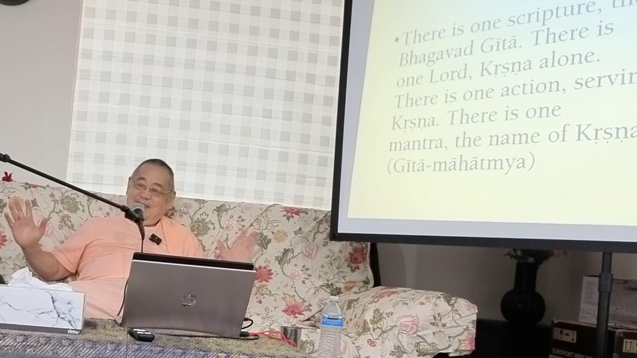 His Holiness Bhanu Swami Maharaj - Introduction to Bhagavad Gita