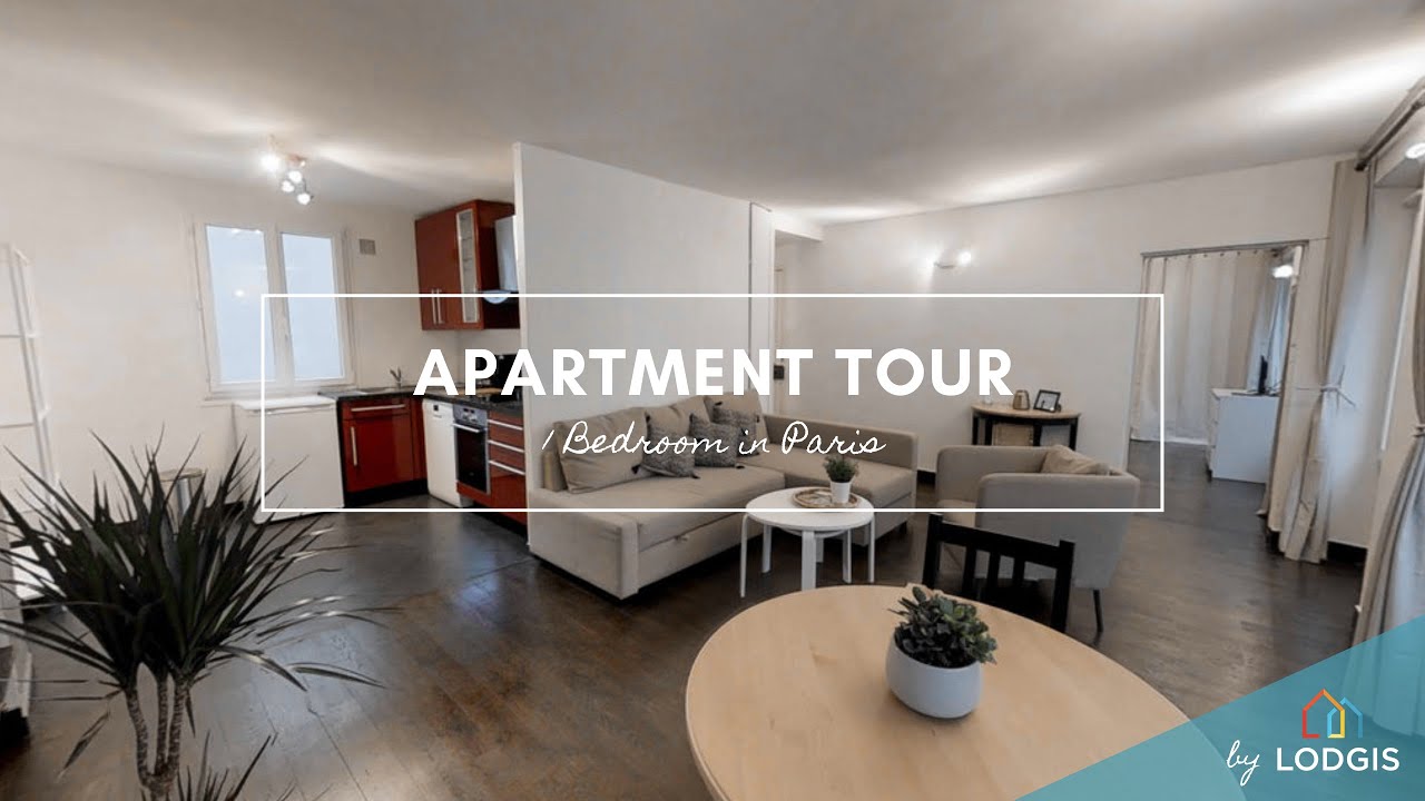 Apartment Tour // Furnished  52m2 in Paris – Ref : 20418776