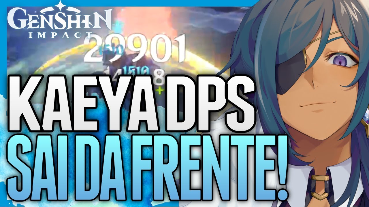 KAEYA DPS é um MONSTRO! VOCÊ NÃO VAI ACREDITAR! | GENSHIN IMPACT