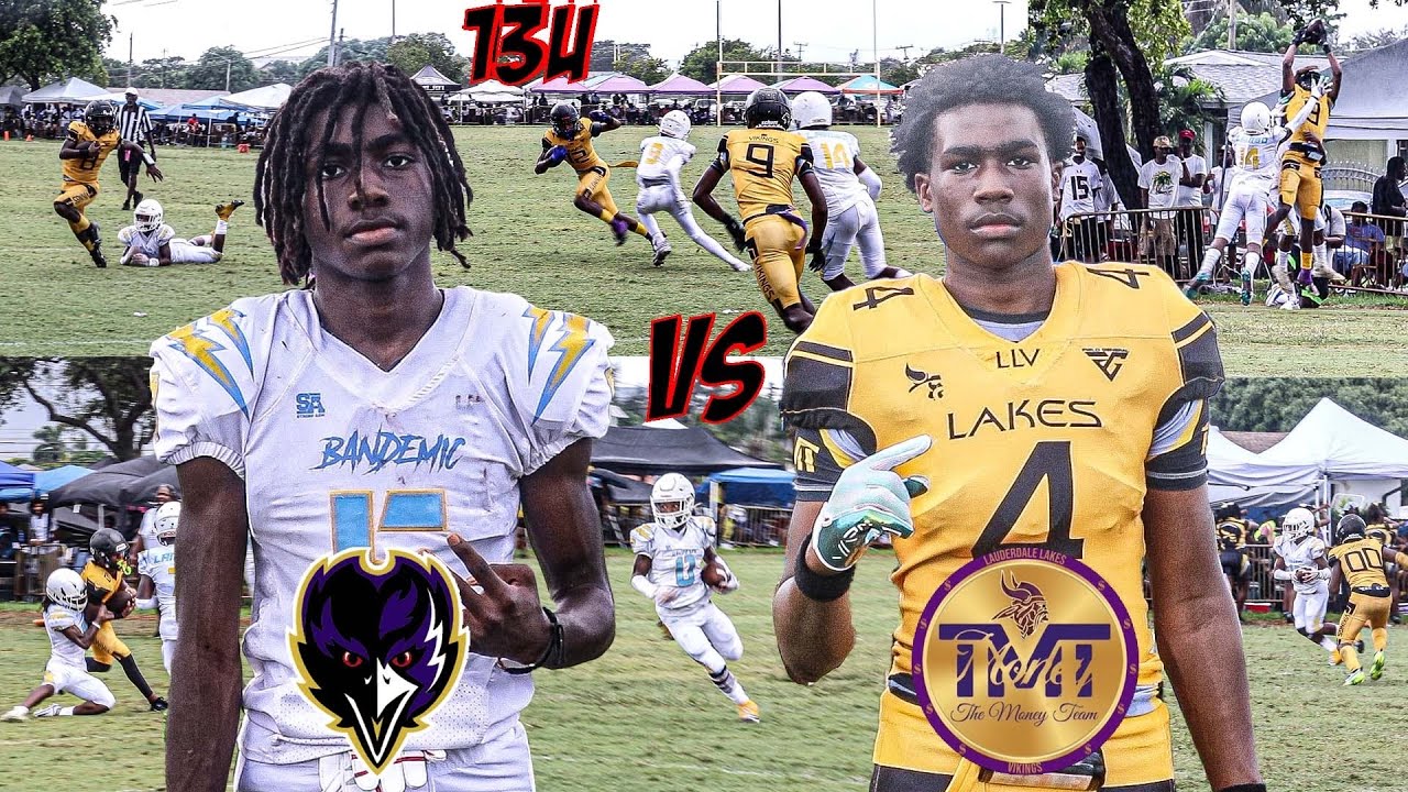 🚨 Statement Made 😲 13U Miami Gardens Ravens (Motion Boyz) Vs Lauderdale Lakes Vikings (TMT) 🏈🔥