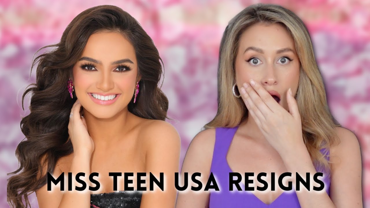 MISS TEEN USA resigns (A Historic Moment)