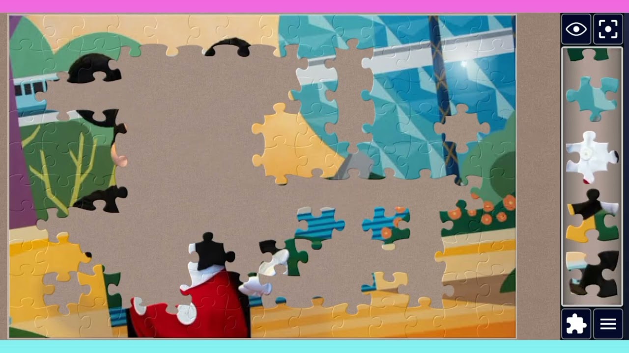 “This Mickey Mouse Photo Is Breaking the Internet 🐭💥💝🧩🐾#disney #puzzlecraftsstudio